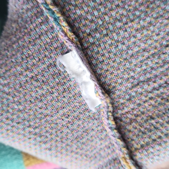 🦋 Long Open Front Intarsia Moth/Butterfly Sweater - Picture 8 of 10